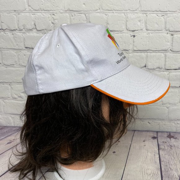 Torino 2013 World Masters games Hat Cap Strap Back White Lightweight Polyester - Picture 4 of 11